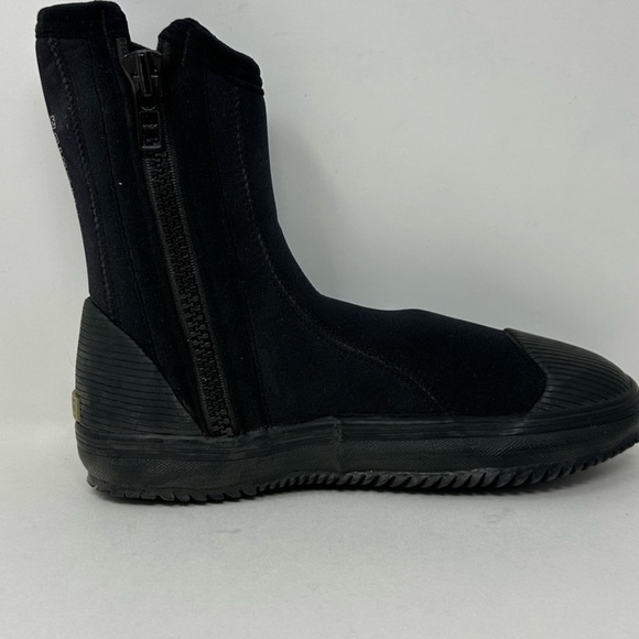 Scuba Max Titanium Black Dive Boot Reef Track 6.0MM Sz 7 Side Zip M7 - Picture 4 of 6
